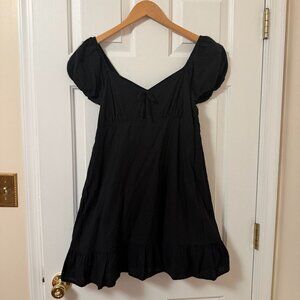 Wild Fable Women's Black Babydoll-dresses